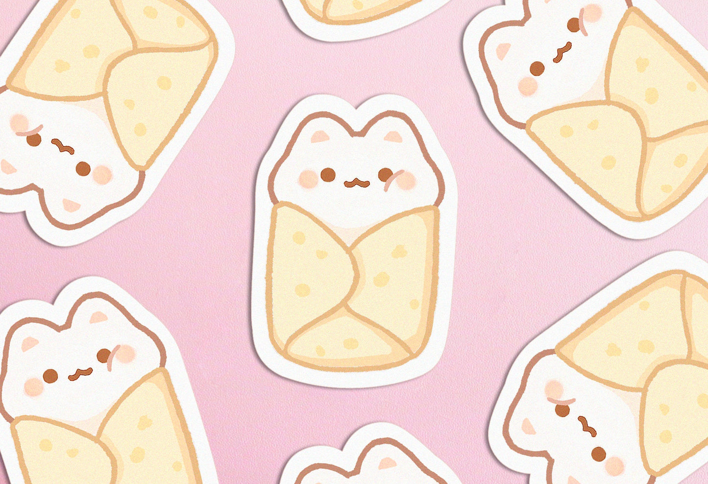 Tortilla Kitty - Vinyl Sticker