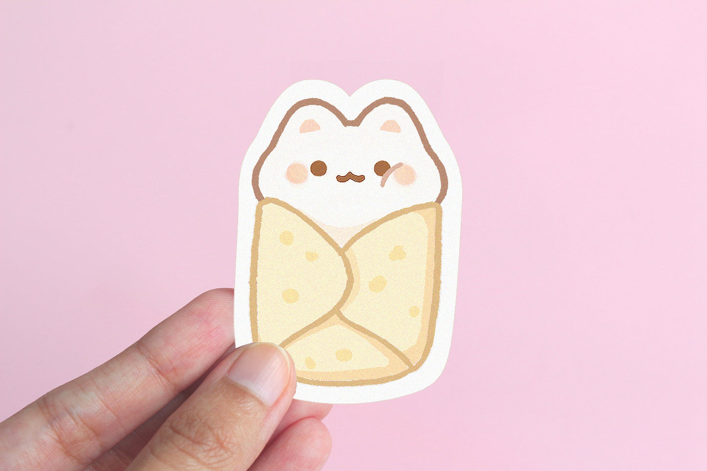 Tortilla Kitty - Vinyl Sticker