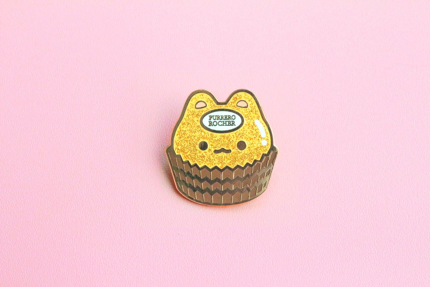 Purrero Rocher - Enamel Pin