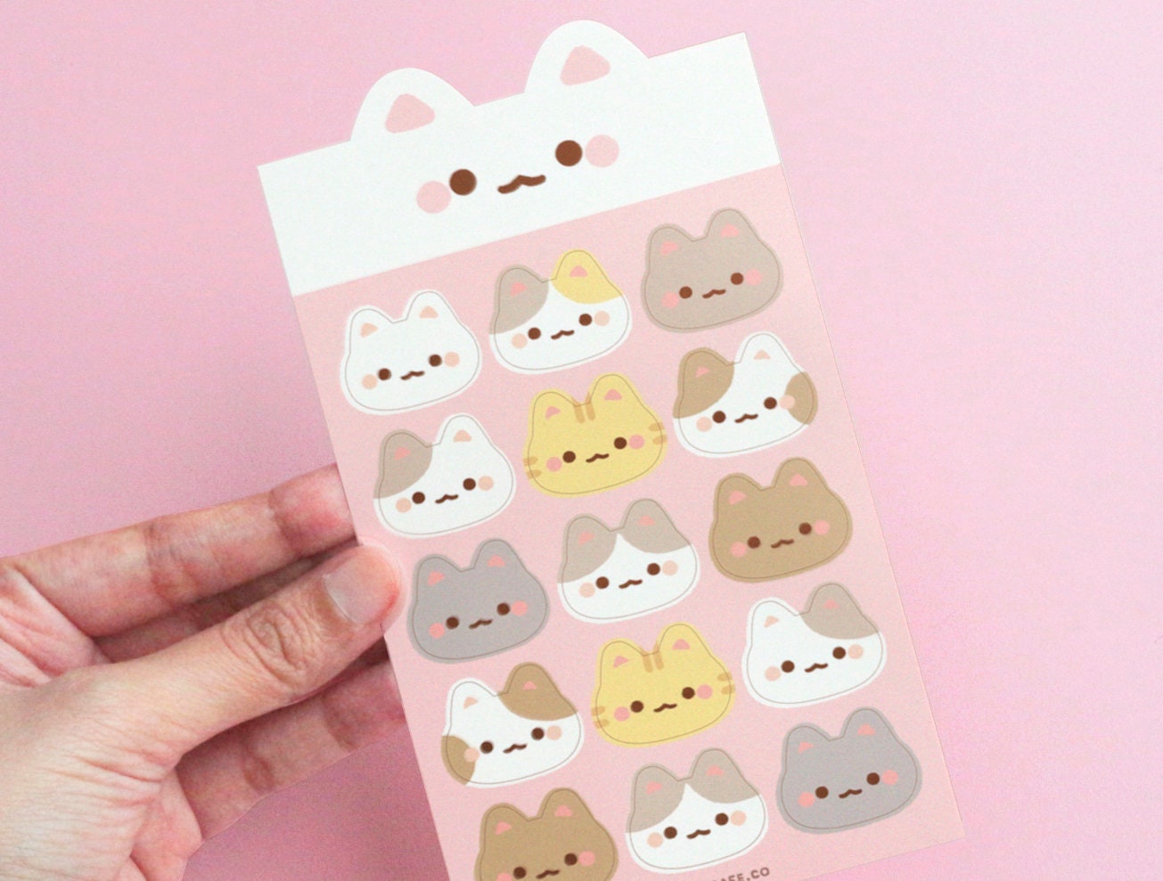 Little Kitty - Vinyl Sticker Sheet